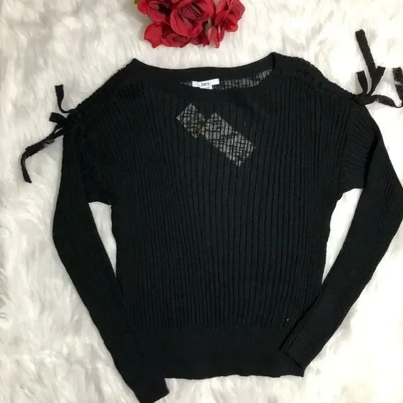 Bar III Ribbed Drawstring sweater - Picture 1 of 4